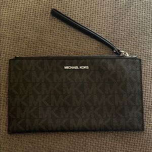 Michael Kors Black Wristlet